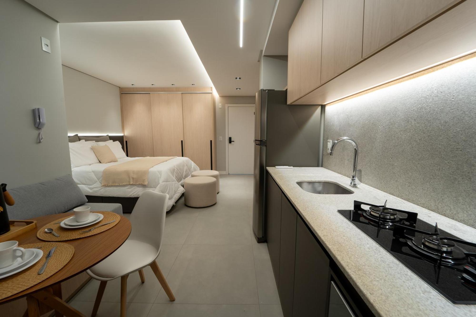 Apartamento Lofts Amplos E Sofisticados A 600m Da Germanica *